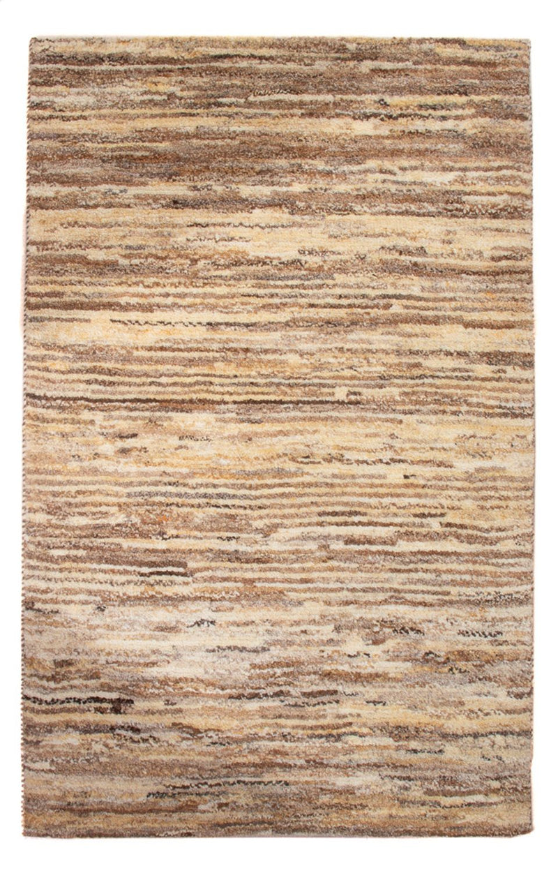 Tapis Gabbeh - Persan - 95 x 62 cm - beige foncé