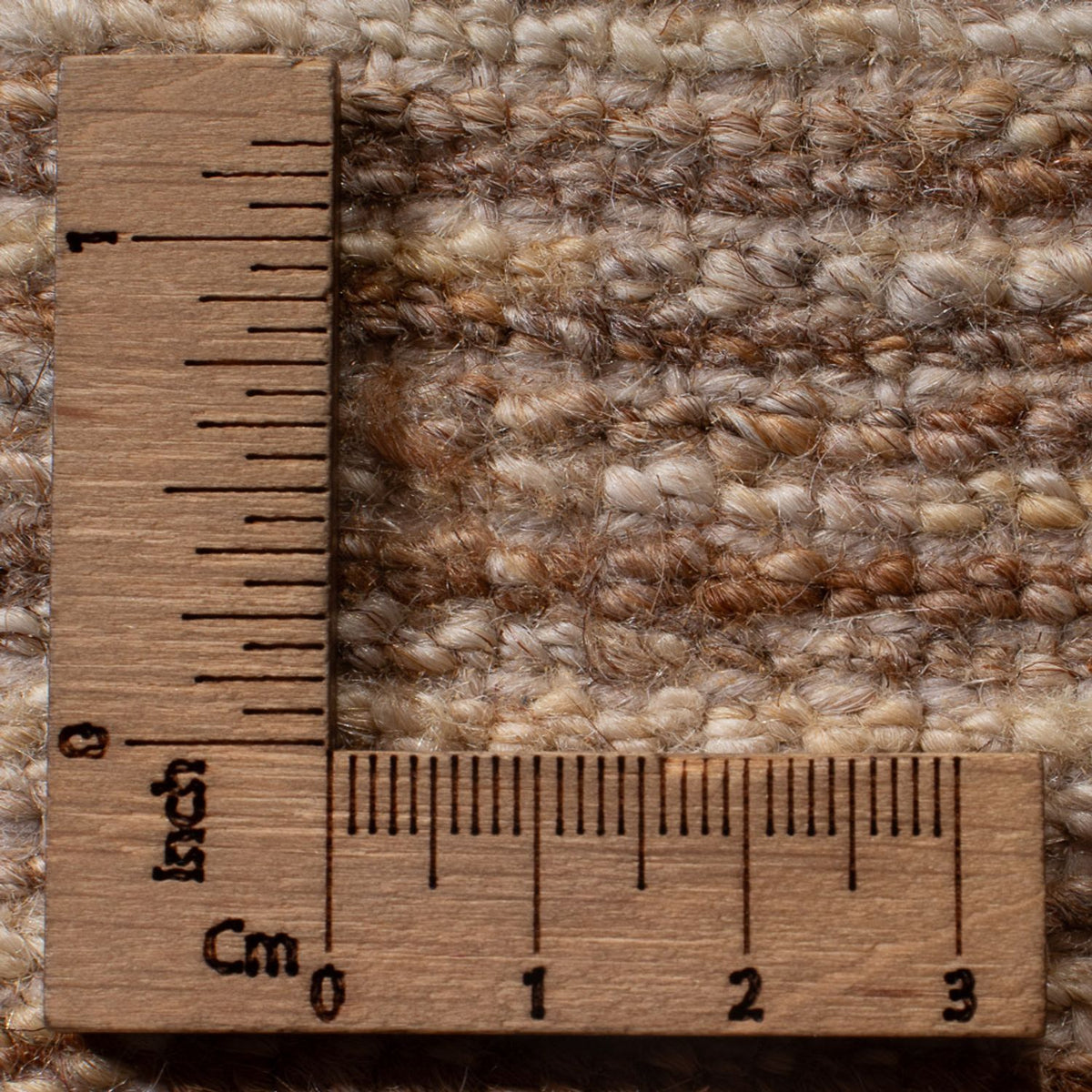 Tapis Gabbeh - Persan - 93 x 60 cm - beige foncé