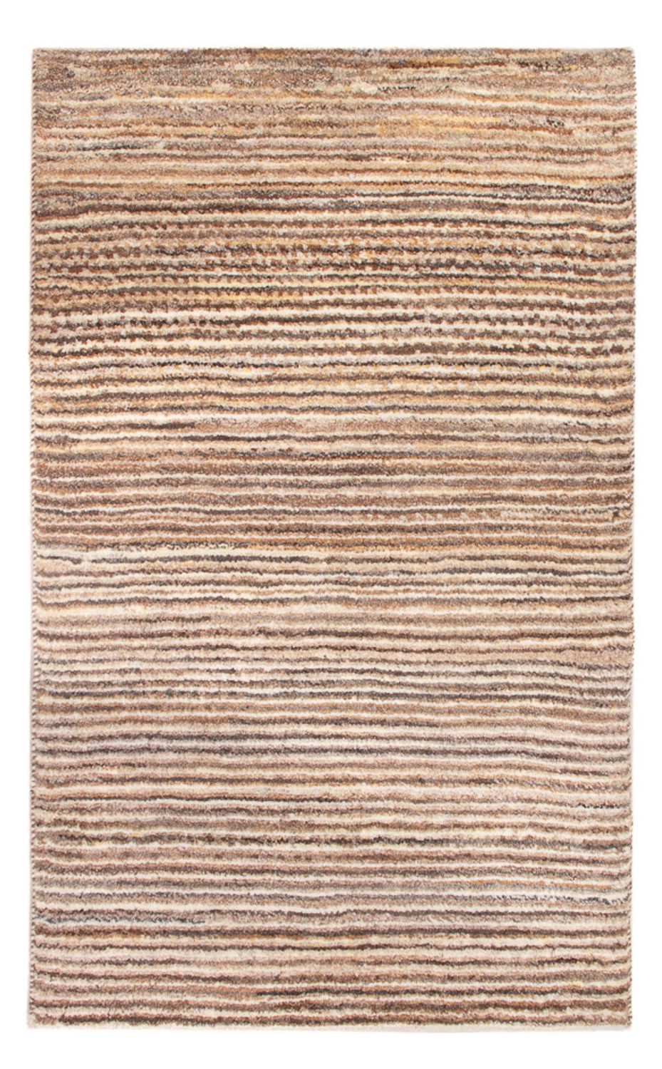 Tapis Gabbeh - Persan - 96 x 60 cm - beige foncé
