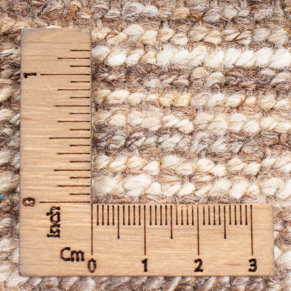 Tapis Gabbeh - Persan - 243 x 198 cm - naturel