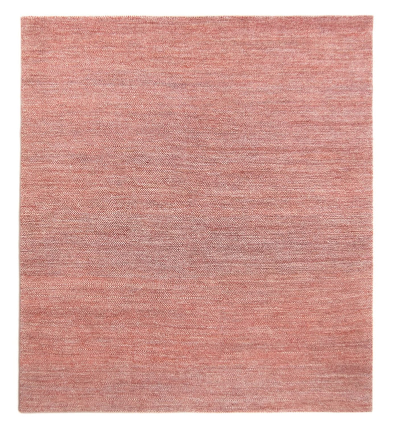Tapis Gabbeh - Persan carré  - 200 x 183 cm - rouge clair