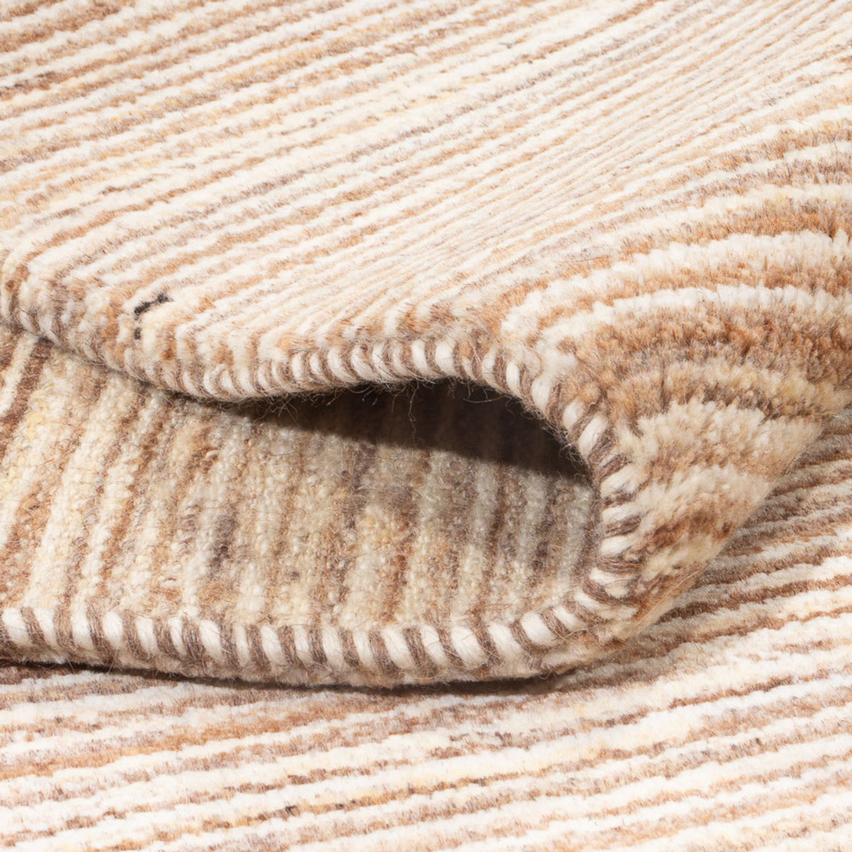 Tapis Gabbeh - Persan - 197 x 147 cm - beige clair