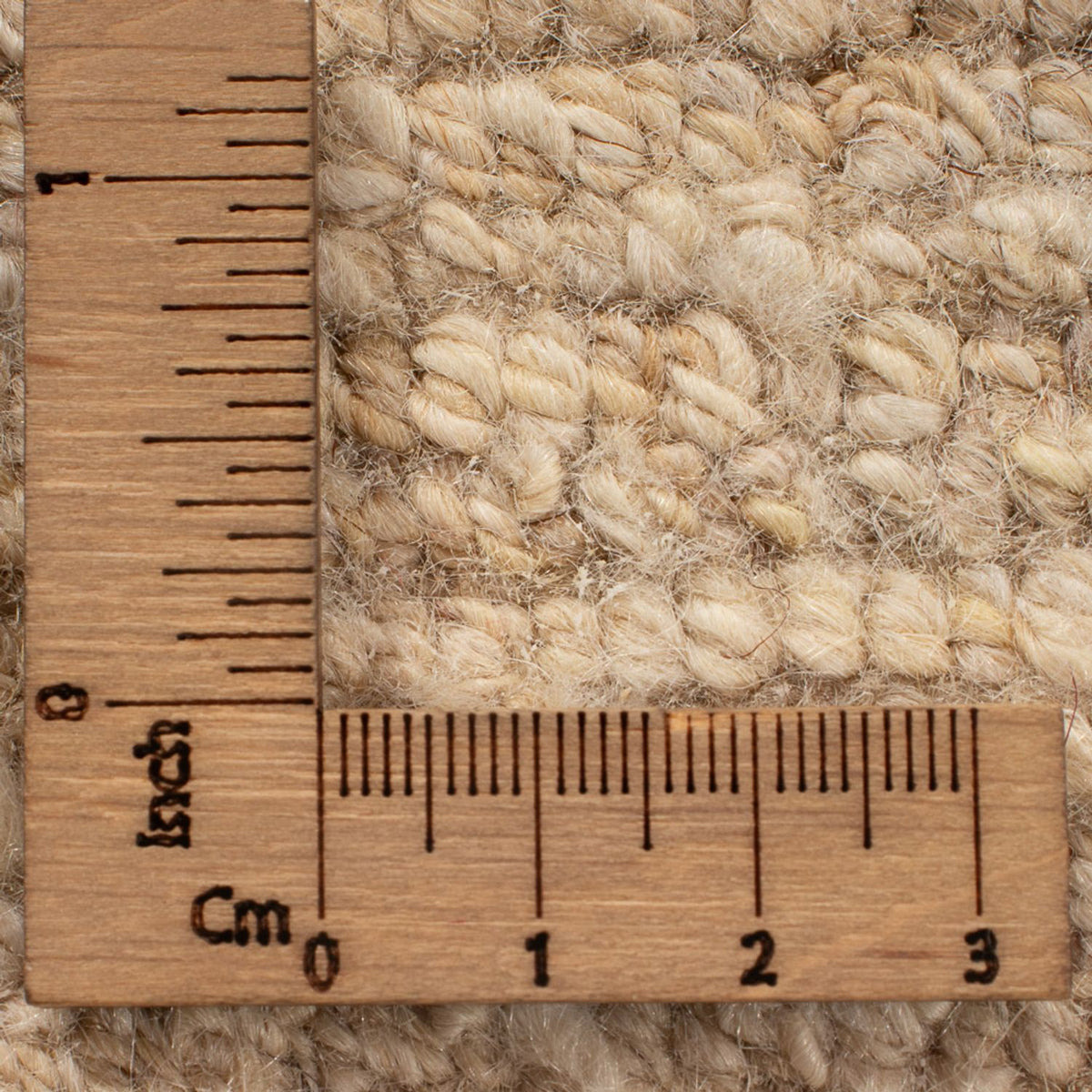Tapis Gabbeh - Persan - 225 x 174 cm - beige clair