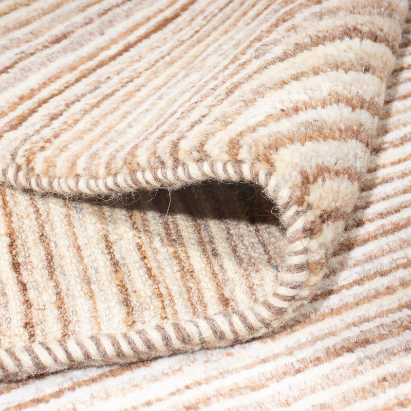 Tapis Gabbeh - Persan carré  - 212 x 205 cm - naturel