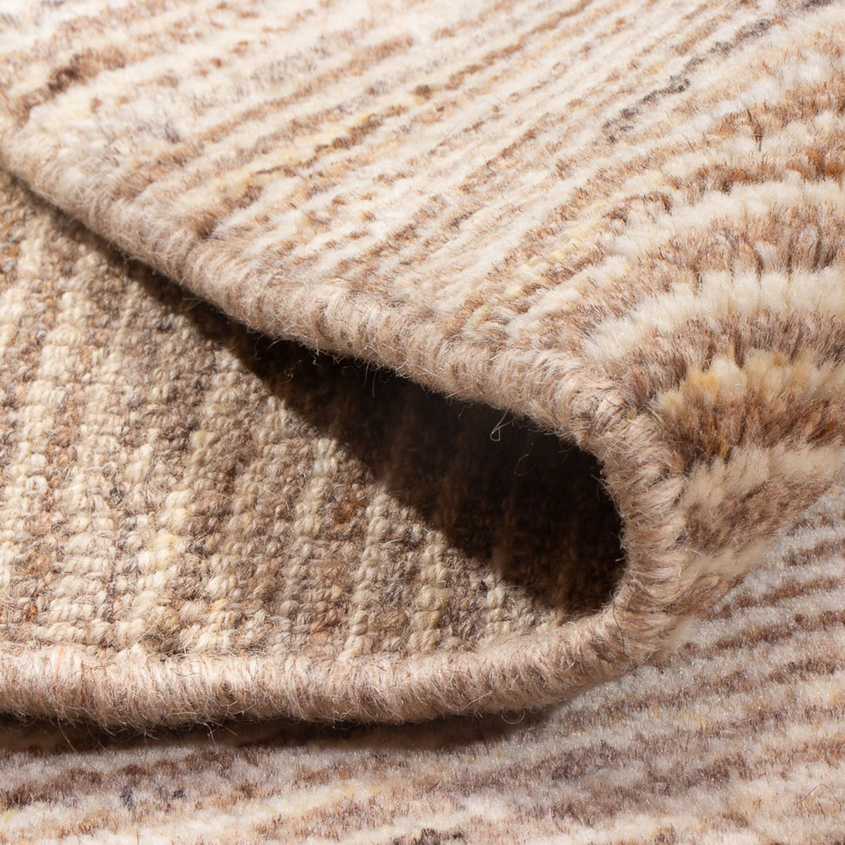 Tapis Gabbeh - Persan - 131 x 94 cm - bleu foncé