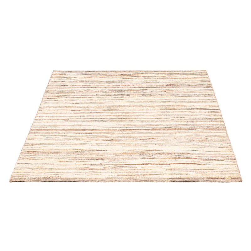Tapis Gabbeh - Persan - 130 x 101 cm - beige clair