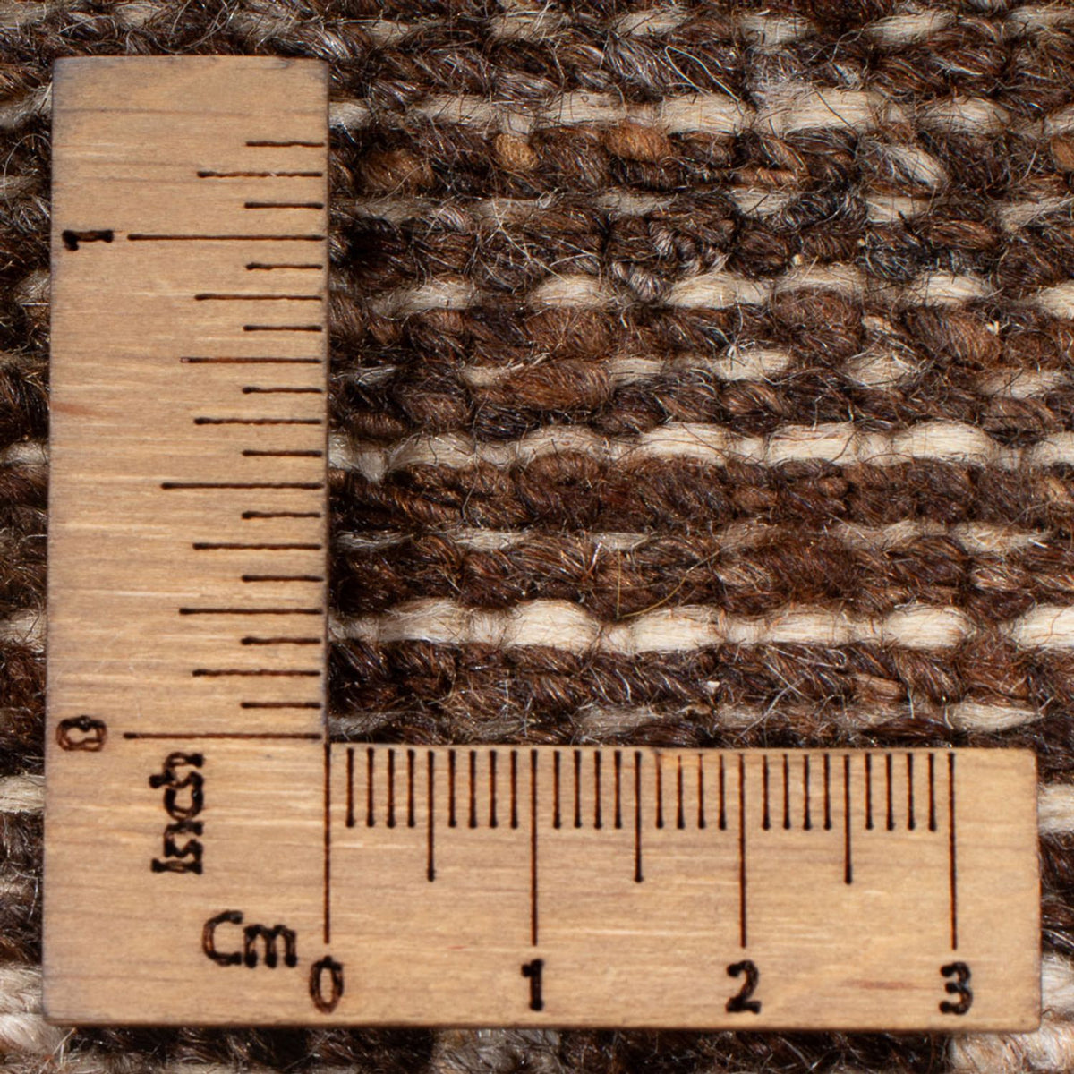 Tapis de couloir Tapis Gabbeh - Persan - 346 x 110 cm - naturel