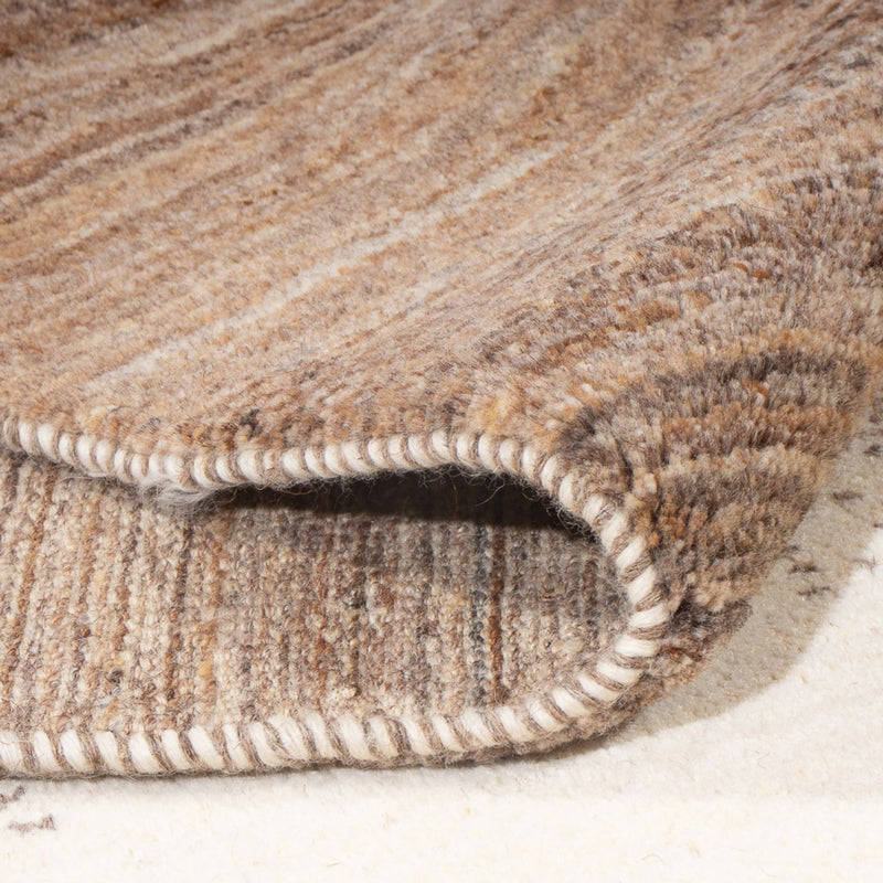 Tapis de couloir Tapis Gabbeh - Persan - 325 x 106 cm - naturel