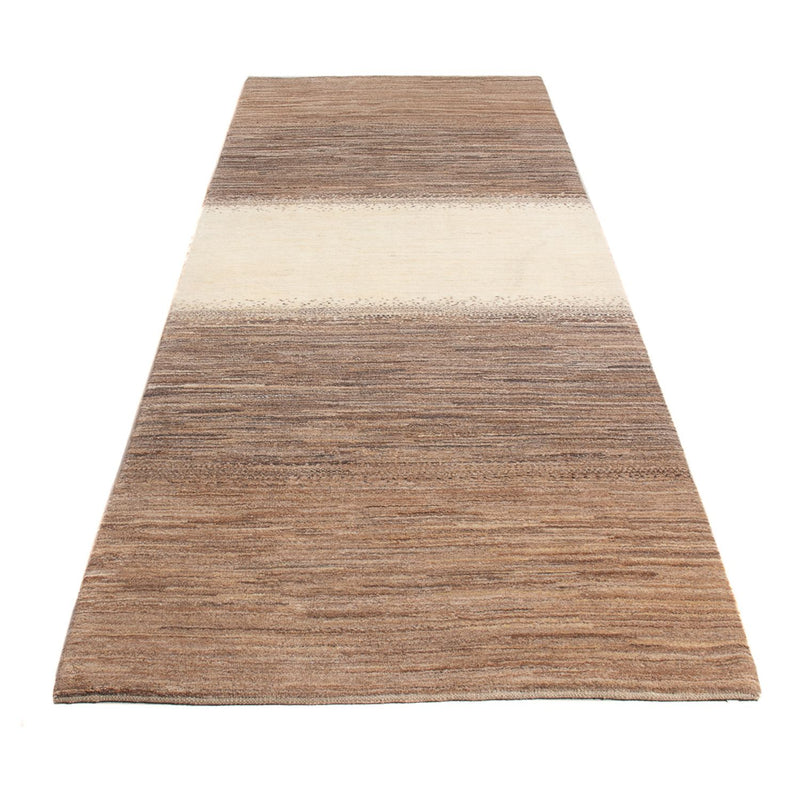 Tapis de couloir Tapis Gabbeh - Persan - 325 x 106 cm - naturel