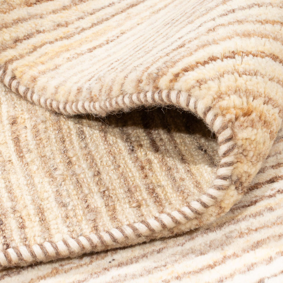 Tapis Gabbeh - Persan - 234 x 172 cm - beige clair