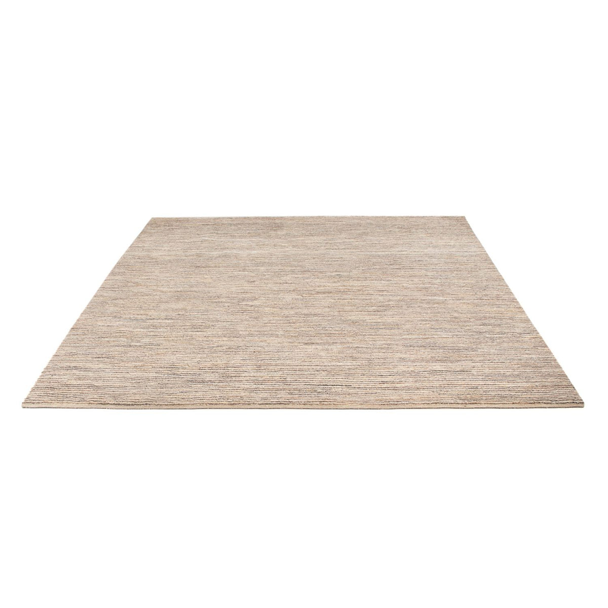 Tapis Gabbeh - Persan carré  - 216 x 207 cm - beige foncé
