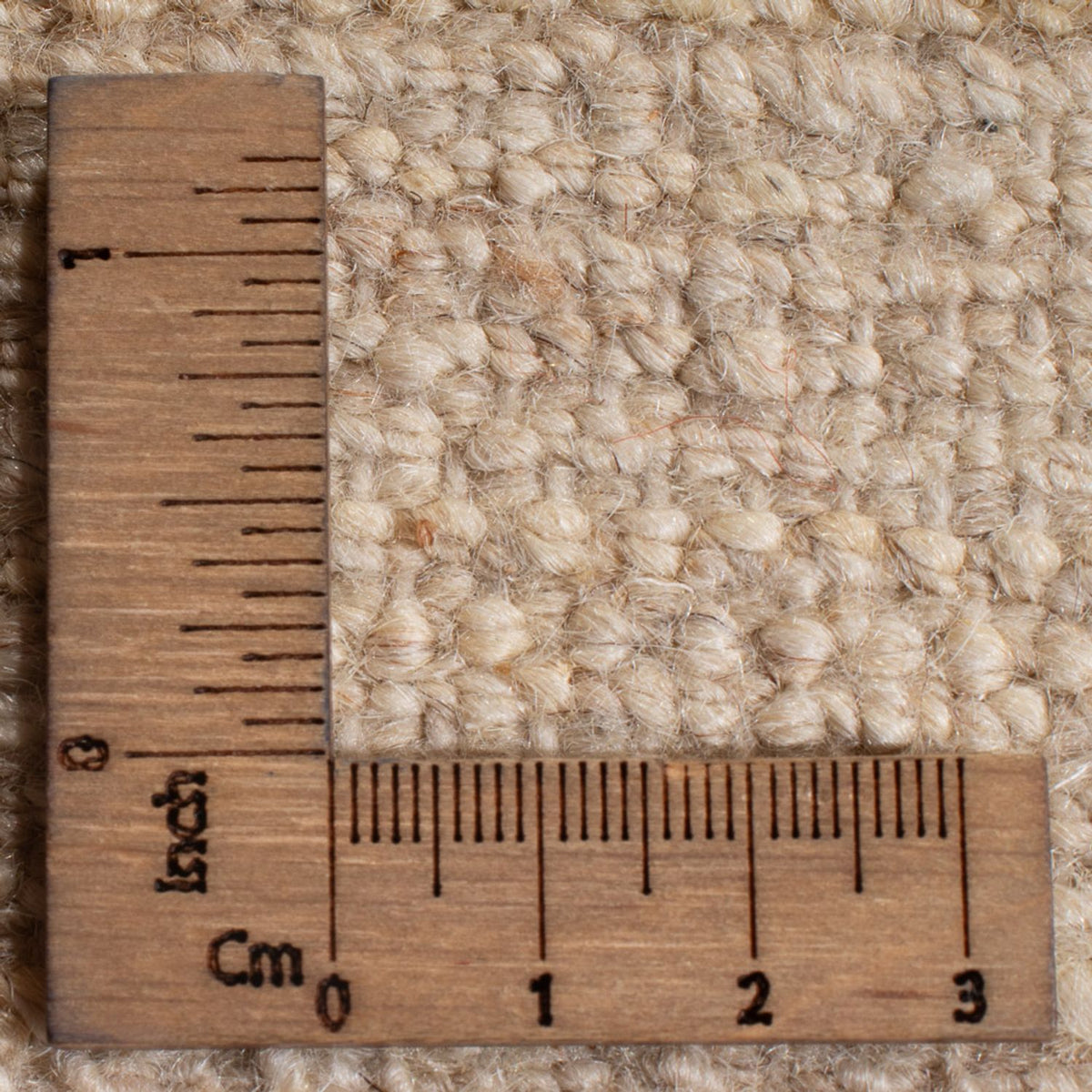 Tapis Gabbeh - Persan - 240 x 207 cm - beige foncé