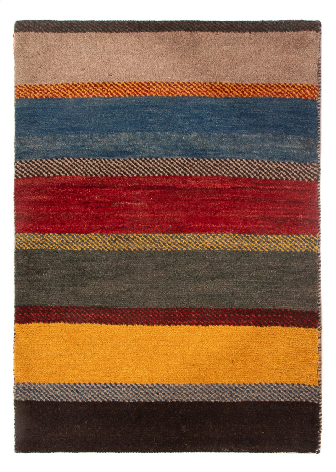 Tapis Gabbeh - Persan - 84 x 59 cm - multicolore