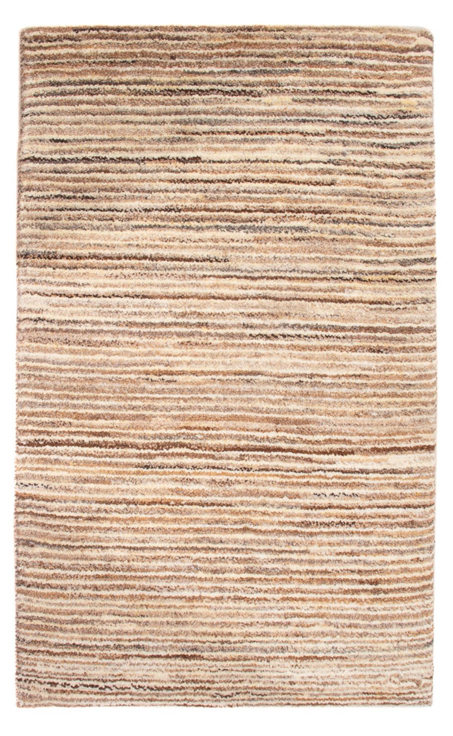 Tapis Gabbeh - Persan - 97 x 57 cm - beige foncé