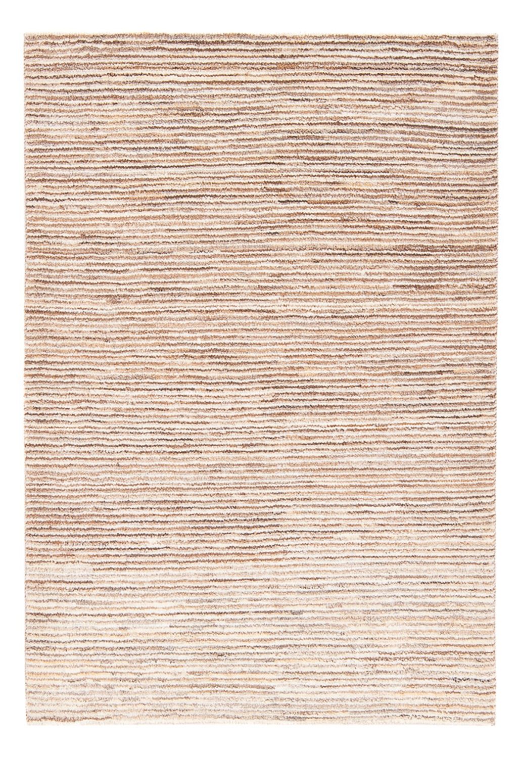 Tapis Gabbeh - Persan - 143 x 100 cm - beige foncé