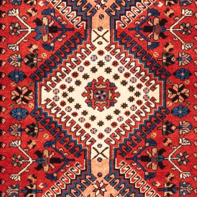 Tapis de couloir Tapis Gabbeh - Persan - 208 x 78 cm - rouge