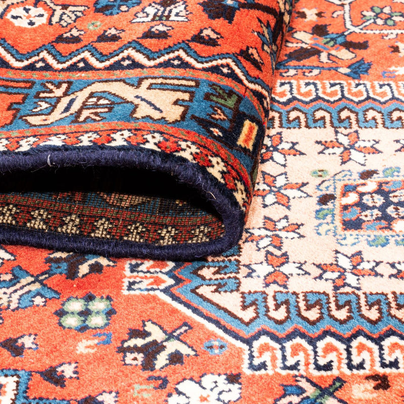 Tapis de couloir Tapis Gabbeh - Persan - 208 x 78 cm - rouge