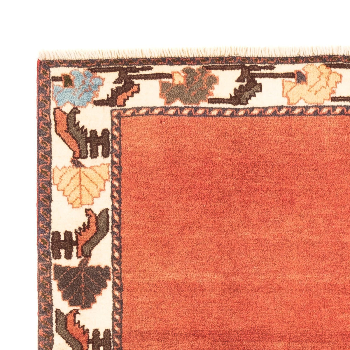 Tapis persan - Nomadic - 144 x 97 cm - rouge