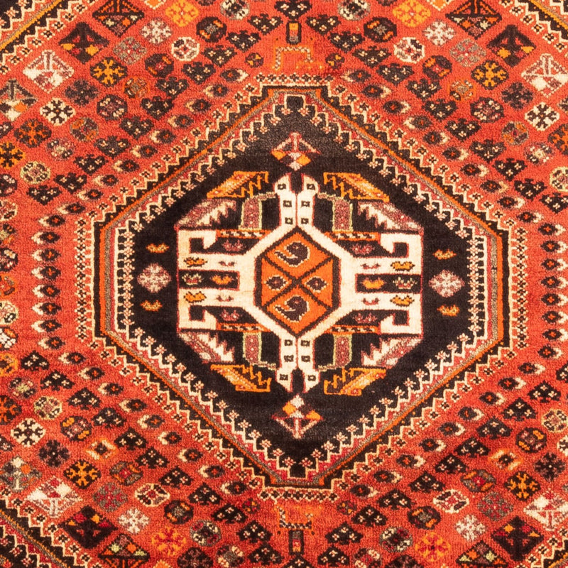 Tapis persan - Nomadic - 154 x 117 cm - rouge clair