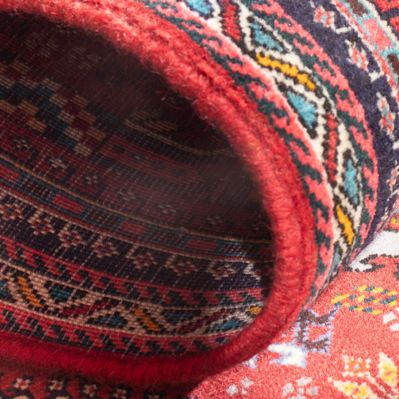 Tapis de couloir Tapis persan - Nomadic - 155 x 70 cm - rouge