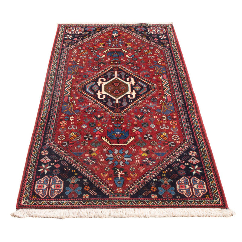 Tapis de couloir Tapis persan - Nomadic - 155 x 70 cm - rouge