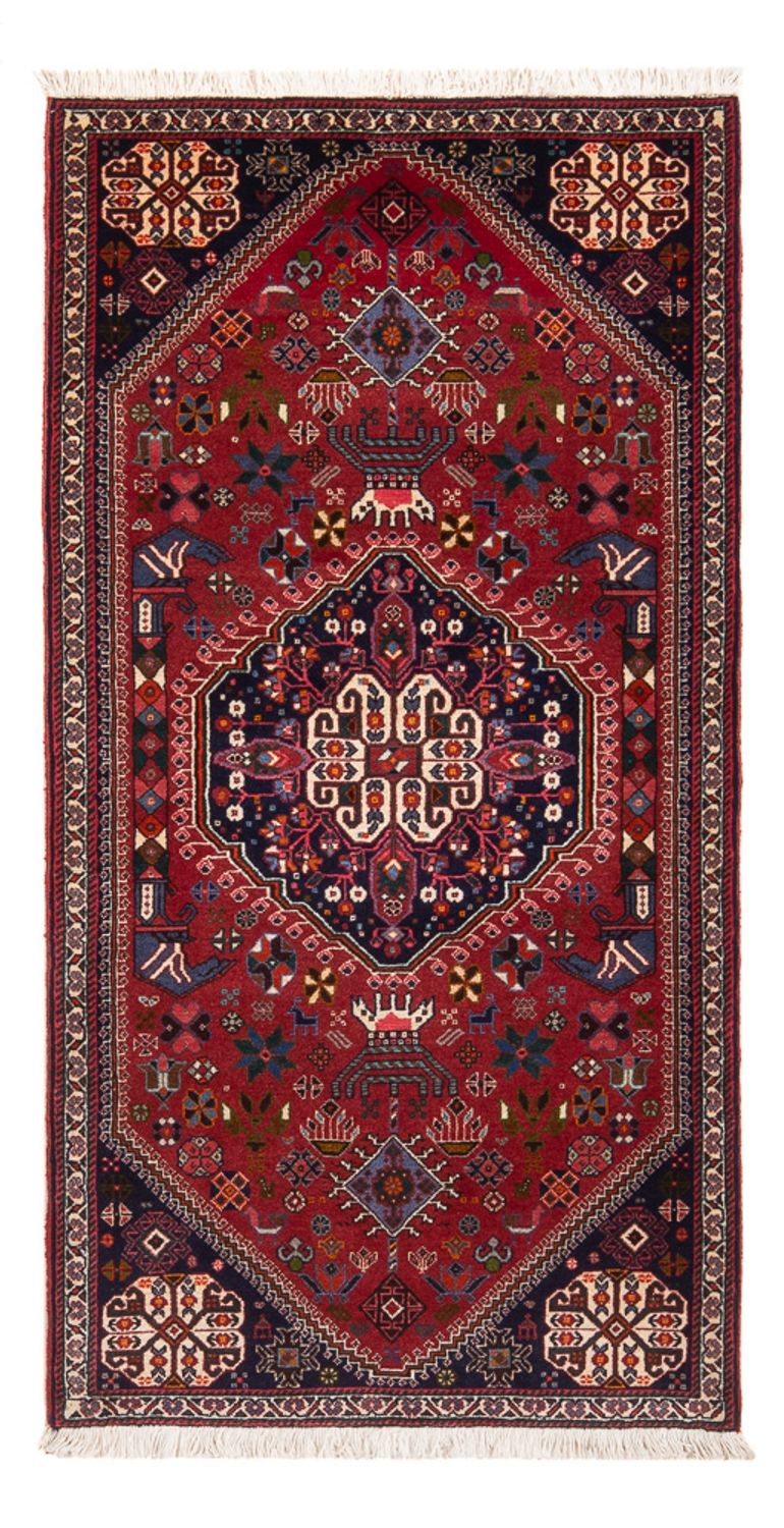 Tapis persan - Nomadic - 150 x 73 cm - rouge