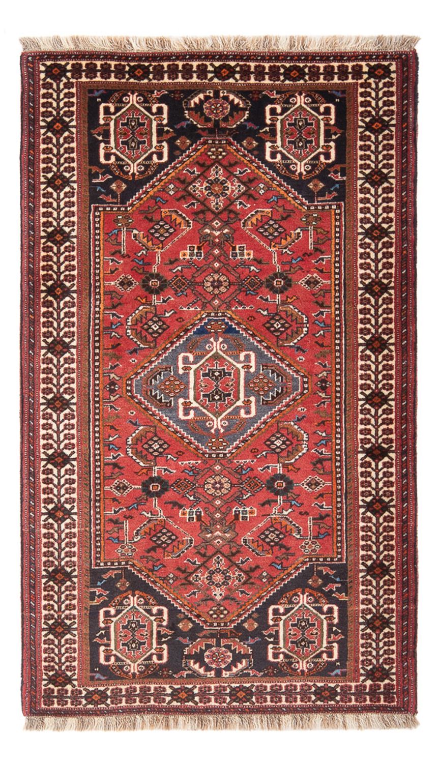 Tapis persan - Nomadic - 150 x 80 cm - rouge