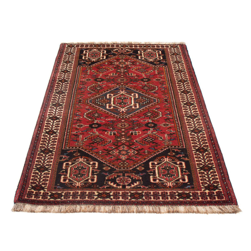 Tapis persan - Nomadic - 150 x 80 cm - rouge