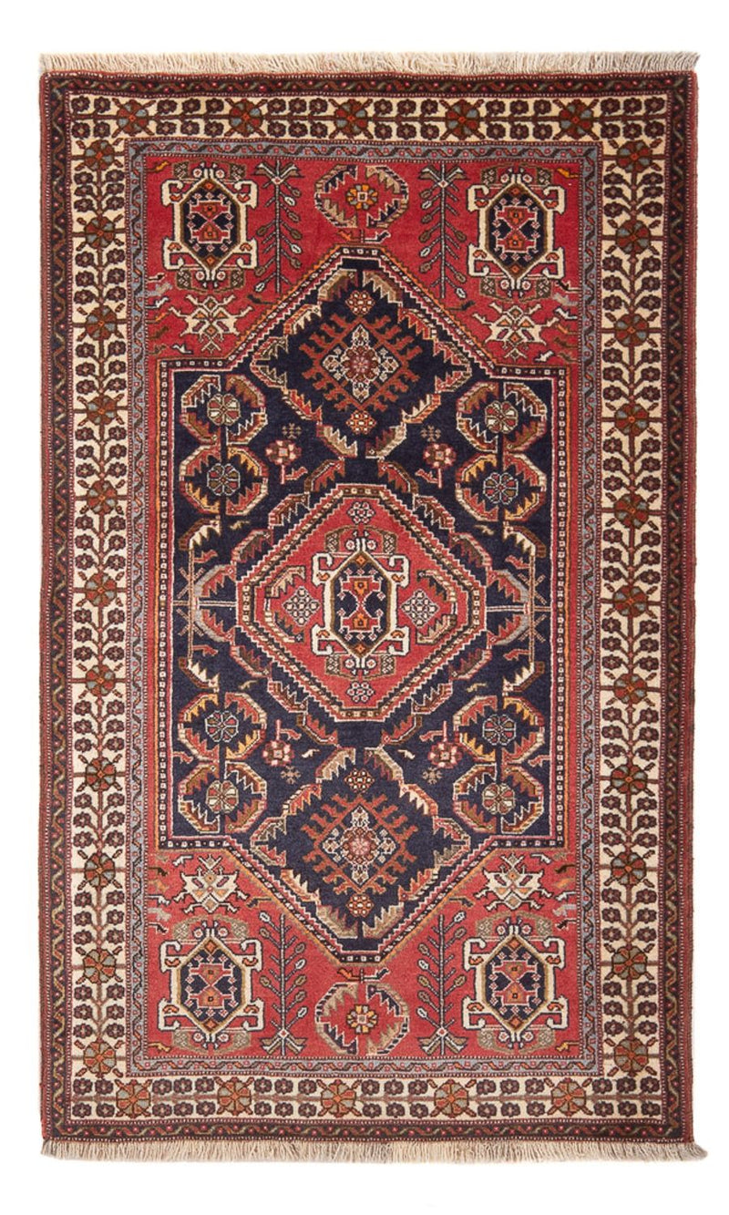 Tapis Gabbeh - Persan Kashkuli - 152 x 82 cm - bleu foncé