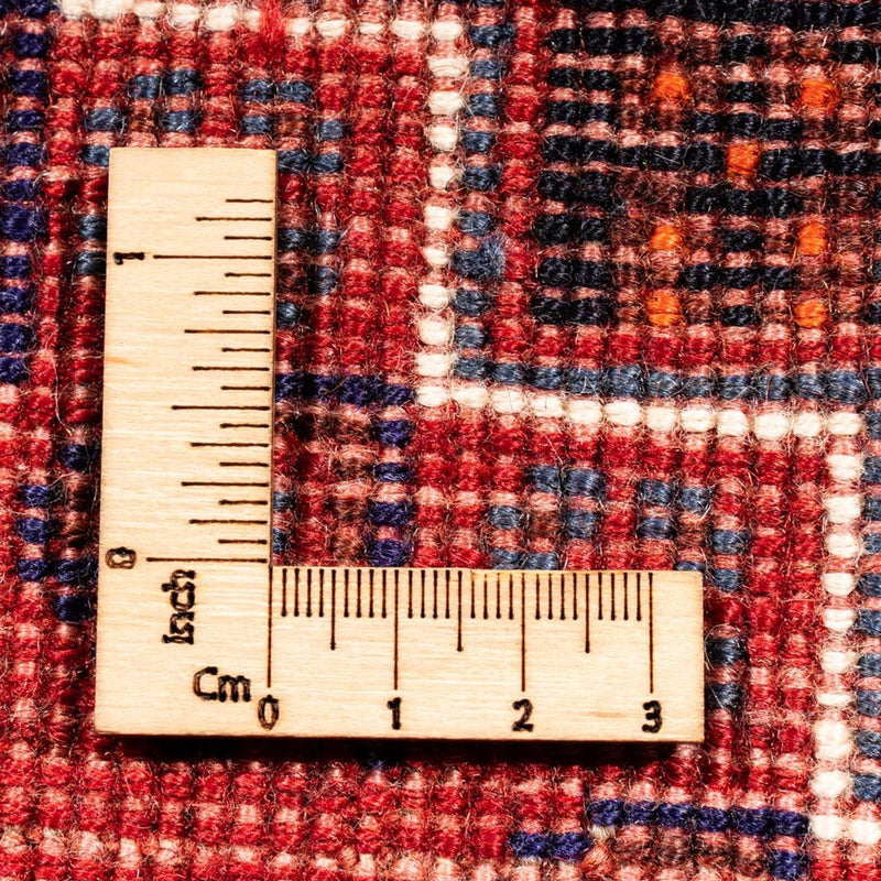 Tapis Gabbeh - Persan Kashkuli - 158 x 112 cm - rouge