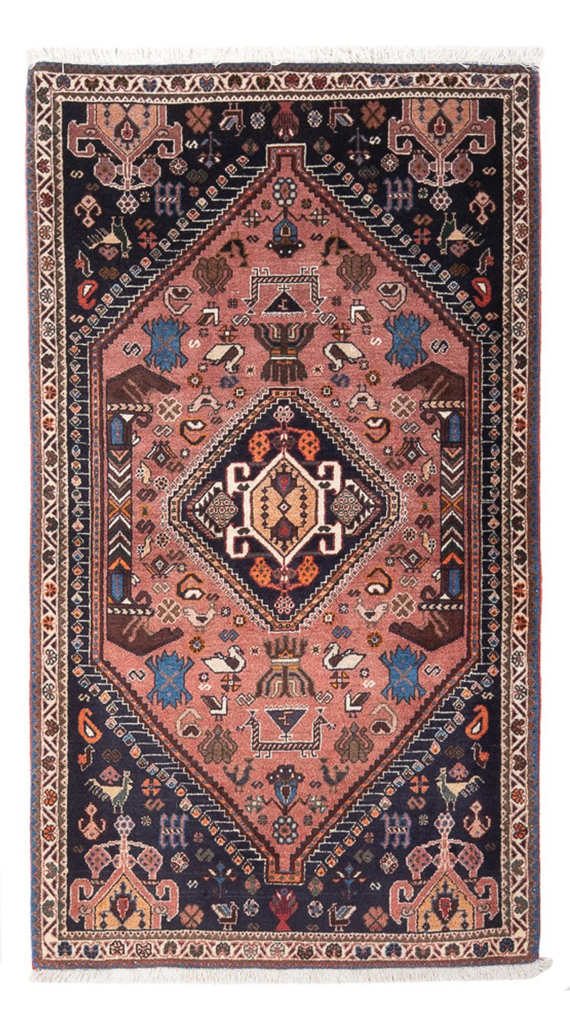 Tapis persan - Nomadic - 150 x 83 cm - rouge