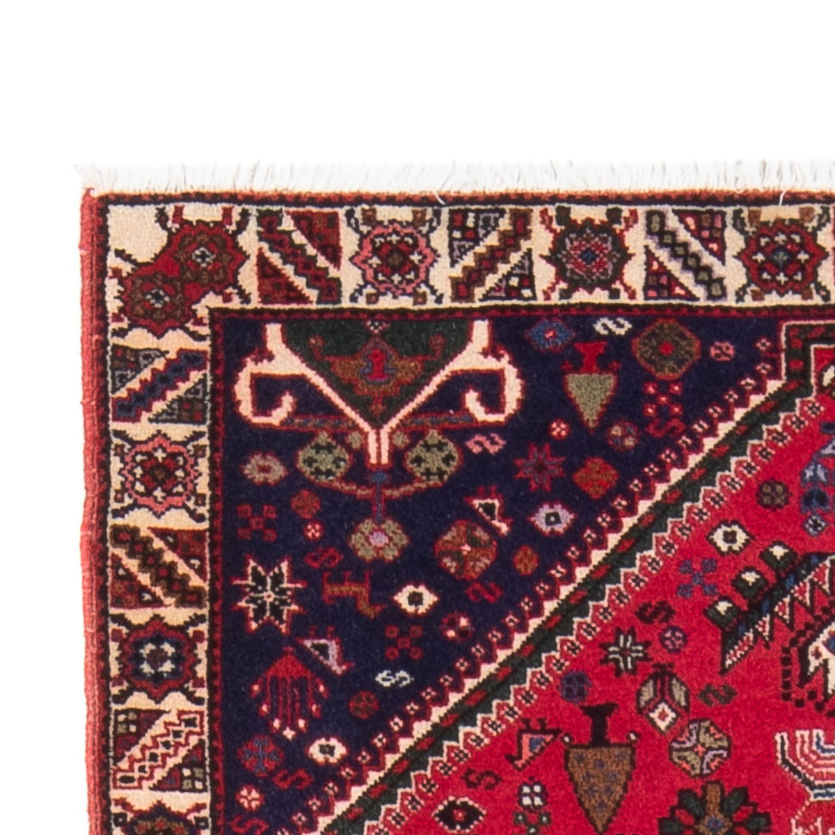Tapis persan - Nomadic - 158 x 78 cm - rouge