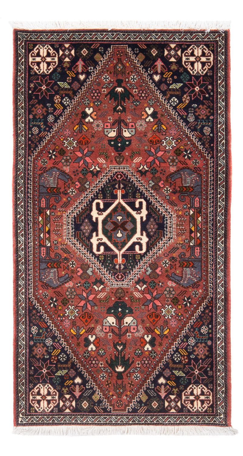 Tapis persan - Nomadic - 147 x 73 cm - rouge
