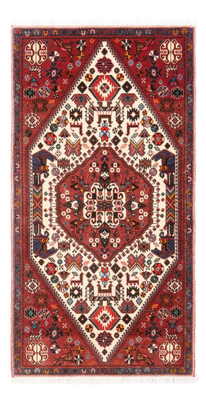 Tapis persan - Nomadic - 150 x 73 cm - crème