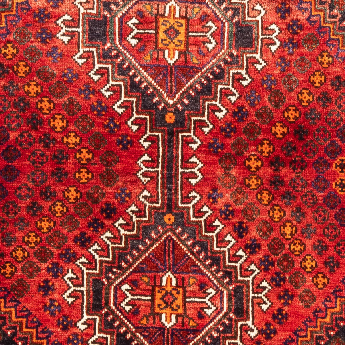Tapis persan - Nomadic - 156 x 113 cm - rouge