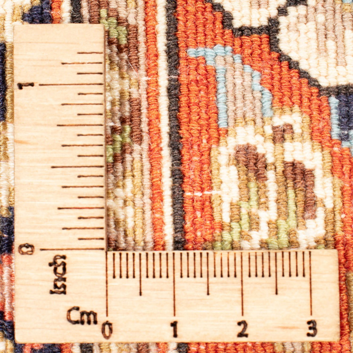 Tapis de couloir Tapis persan - Ghom - 145 x 53 cm - multicolore