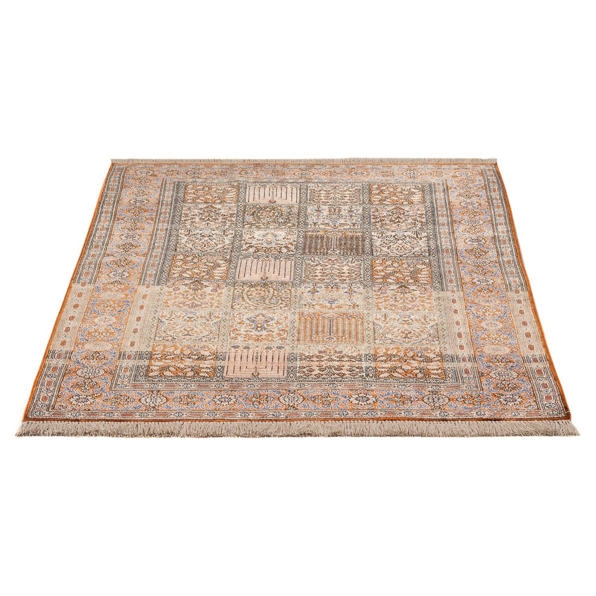 Tapis en soie - Ghom soie - Premium - 148 x 100 cm - multicolore