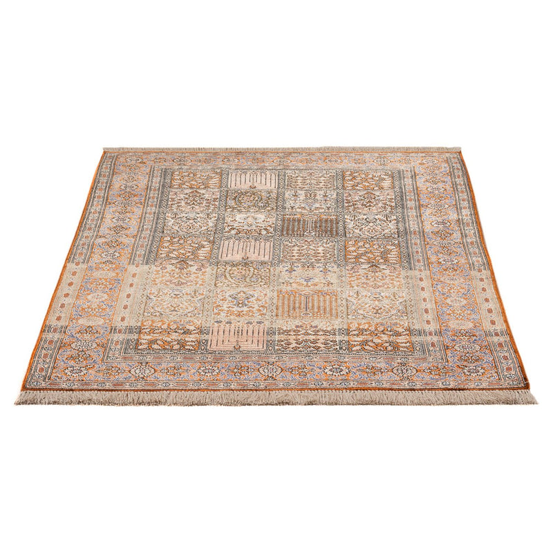 Tapis en soie - Ghom soie - Premium - 148 x 100 cm - multicolore