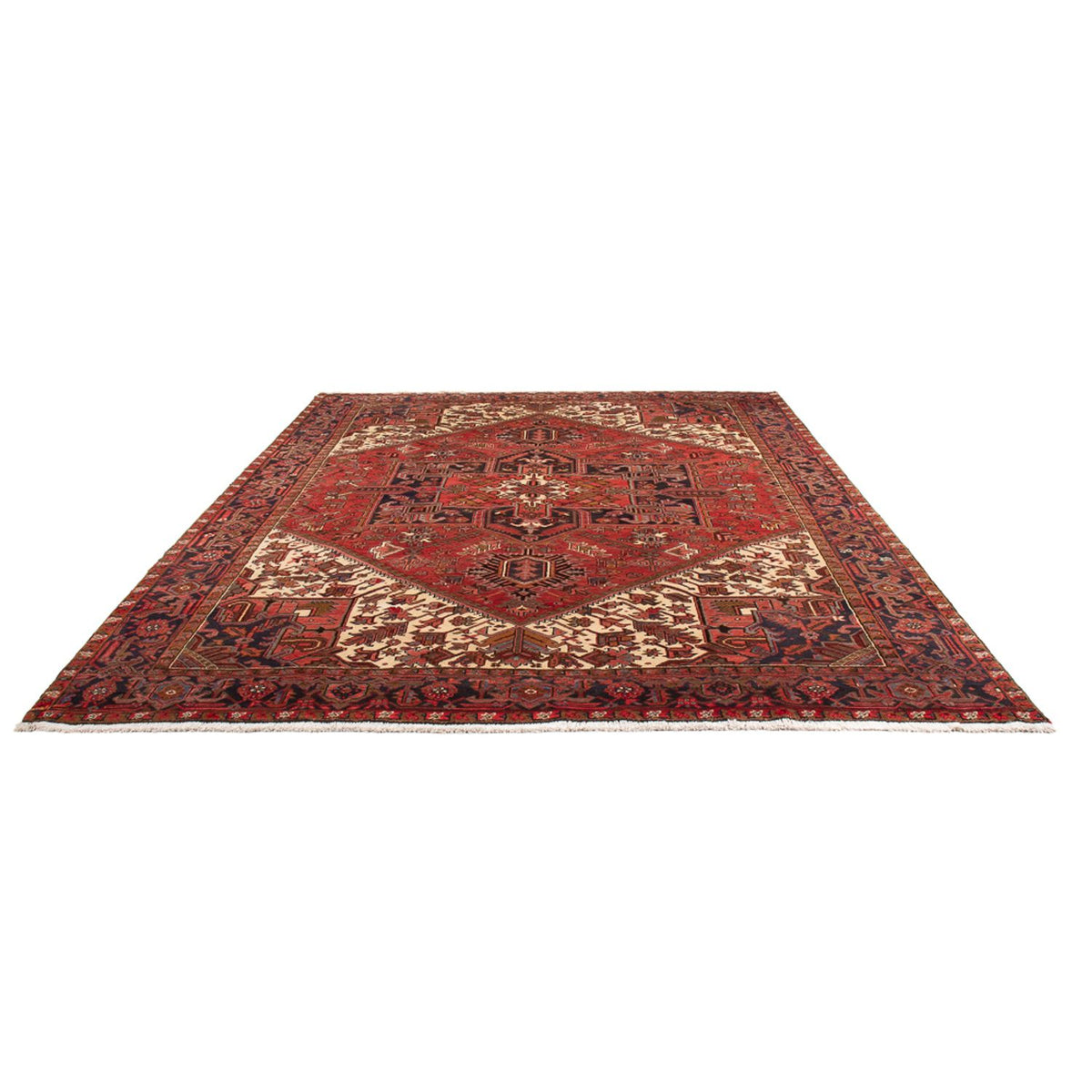 Tapis persan - Nomadic - 320 x 262 cm - rouge