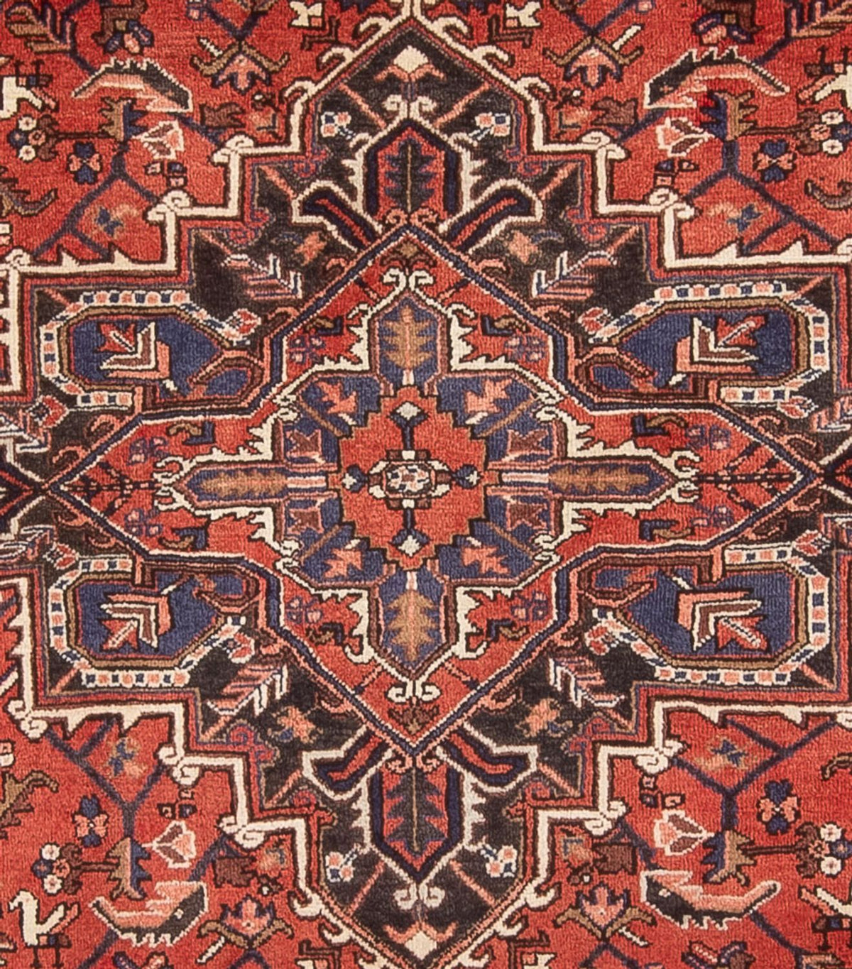 Tapis persan - Nomadic - 320 x 235 cm - rouge