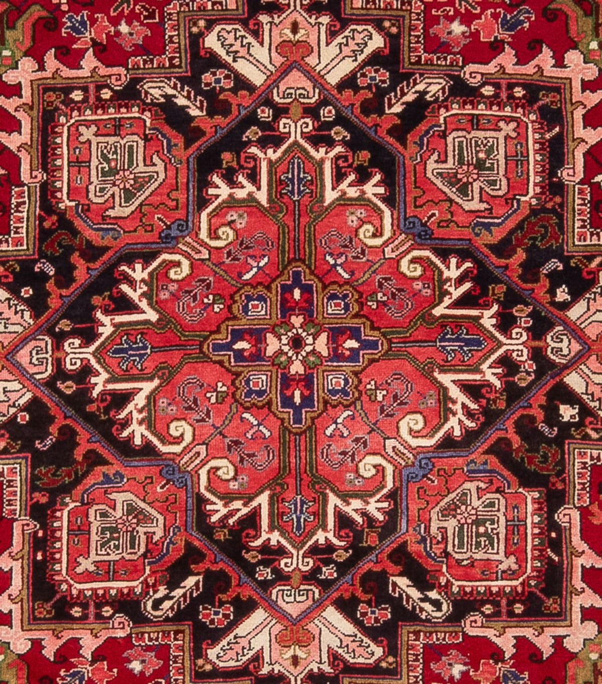 Tapis persan - Nomadic - 353 x 251 cm - rouge