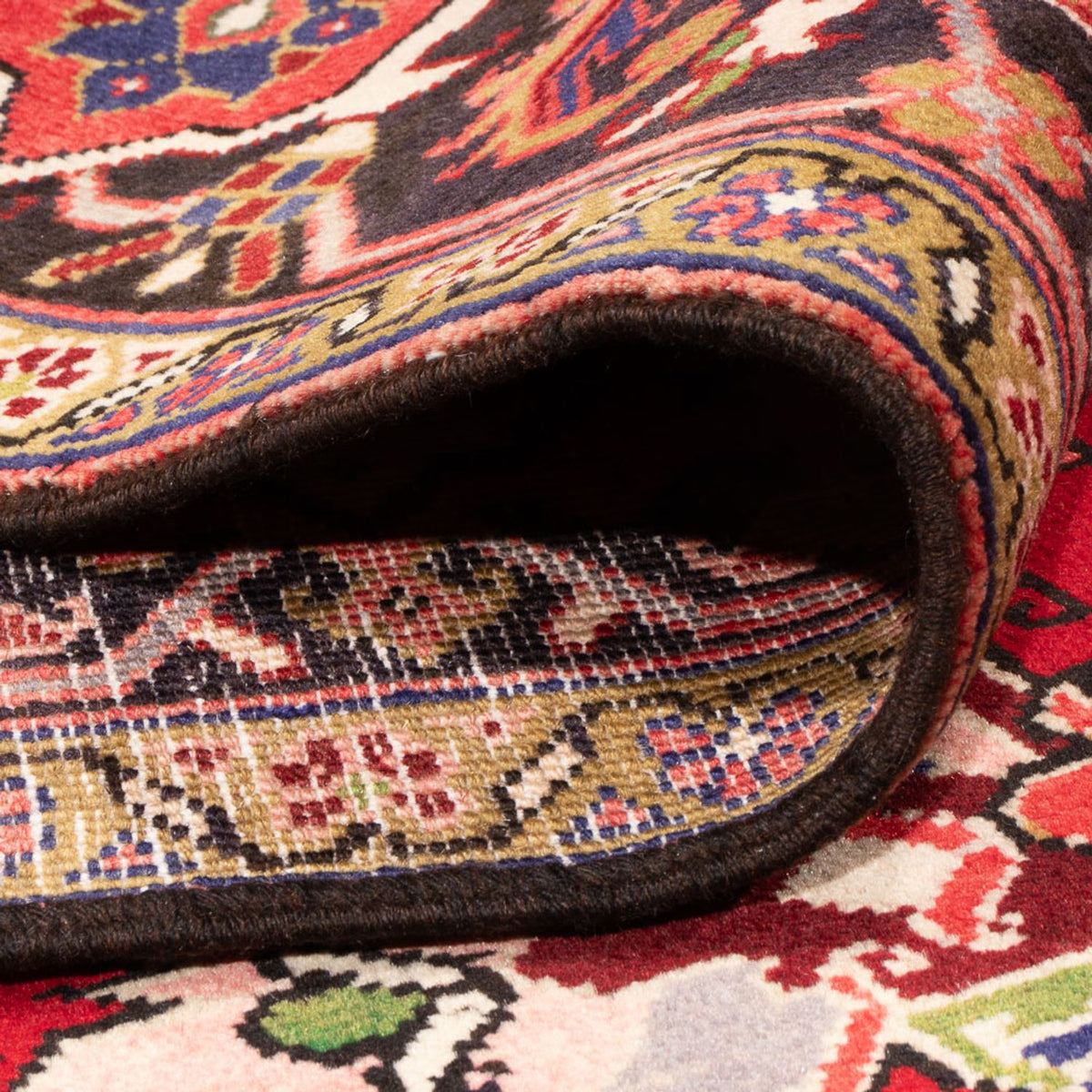 Tapis persan - Nomadic - 353 x 251 cm - rouge