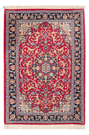 Tapis persan - Isfahan - Premium - 110 x 75 cm - rouge