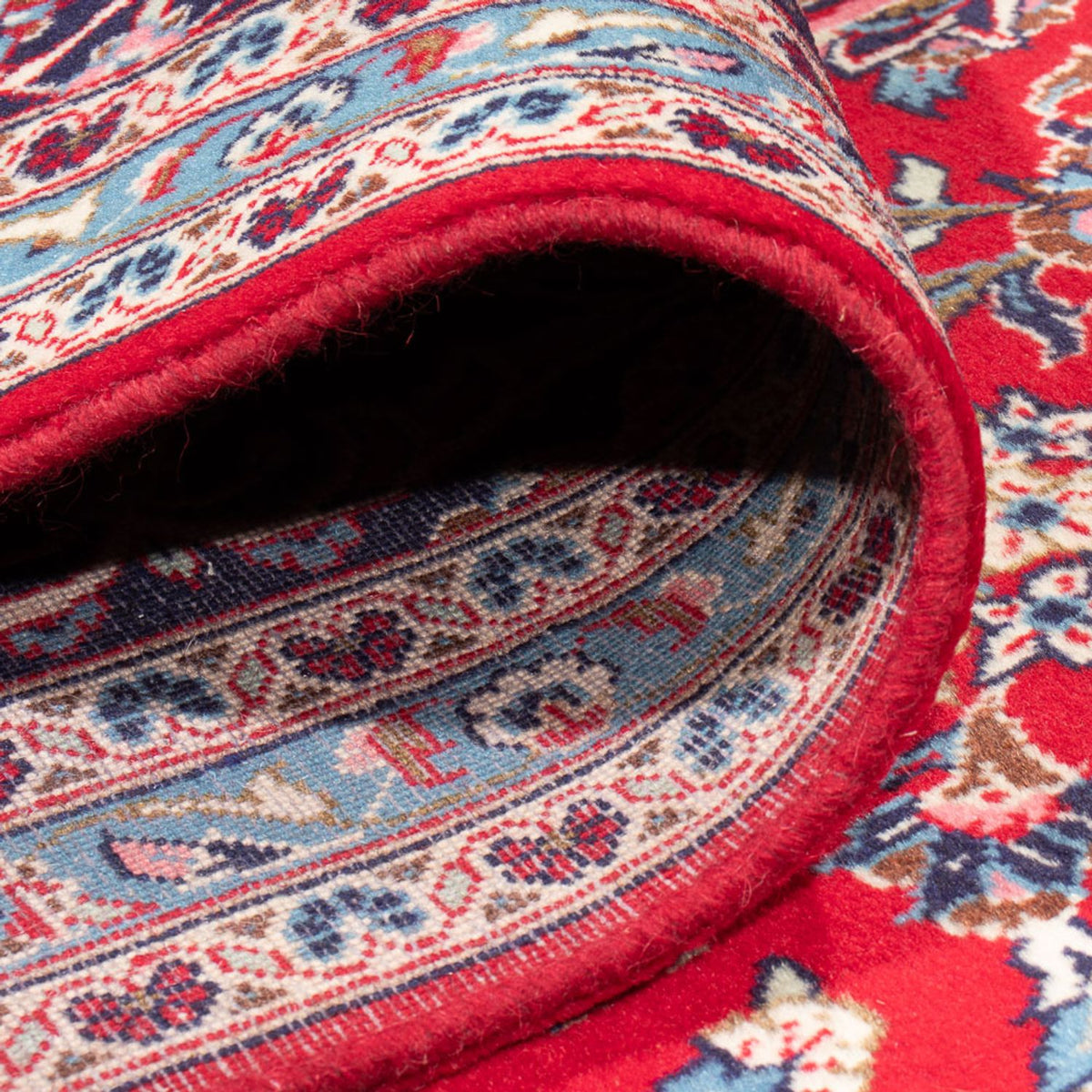 Tapis persan - Keshan - 394 x 292 cm - rouge