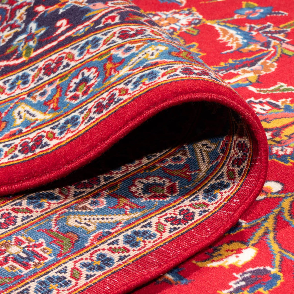 Tapis persan - Keshan - 406 x 296 cm - rouge