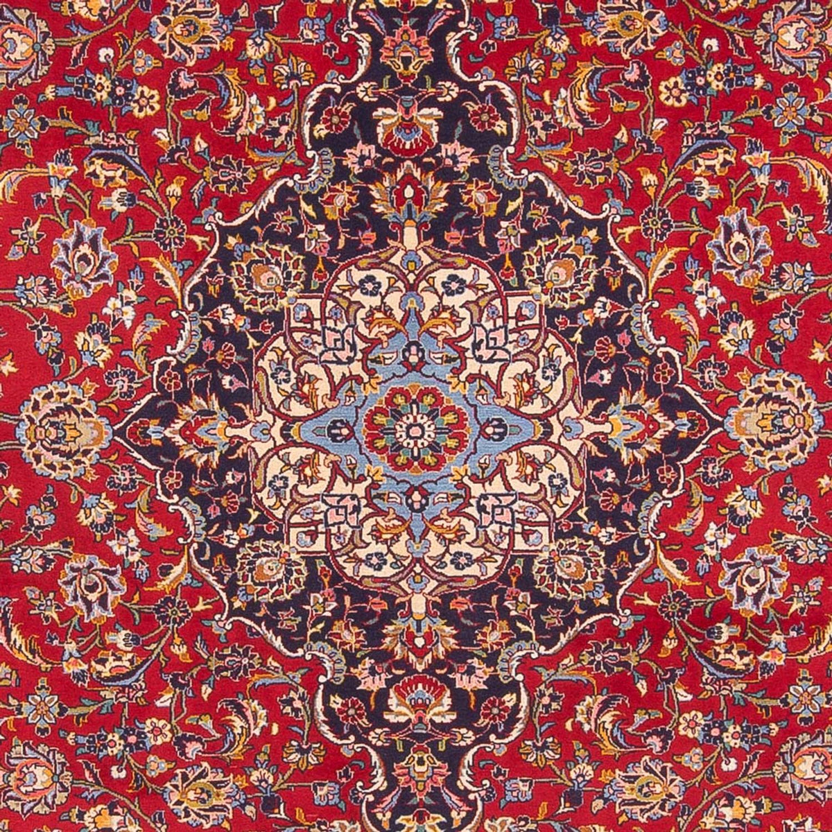 Tapis persan - Keshan - 417 x 300 cm - rouge