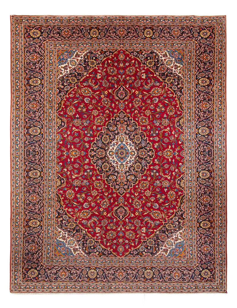 Tapis persan - Keshan - 383 x 287 cm - rouge
