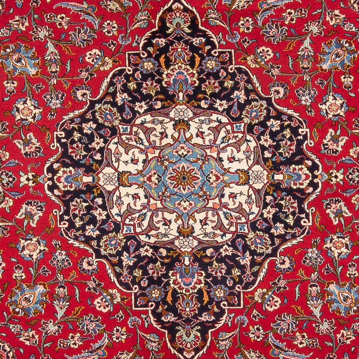 Tapis persan - Keshan - 397 x 312 cm - rouge