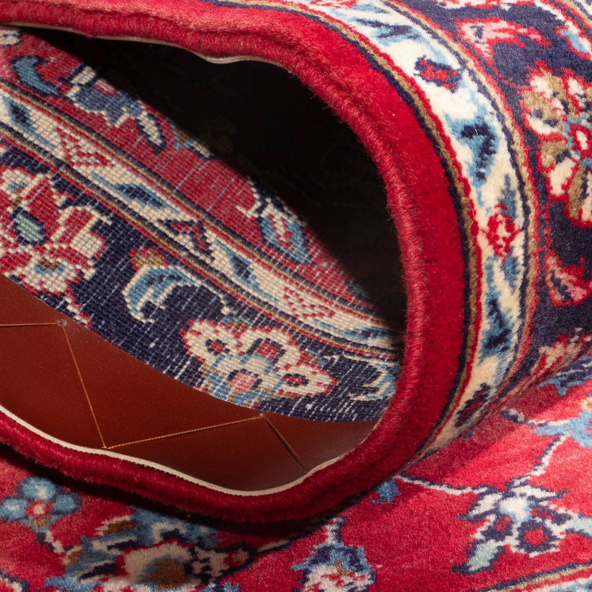 Tapis persan - Keshan - 135 x 70 cm - rouge