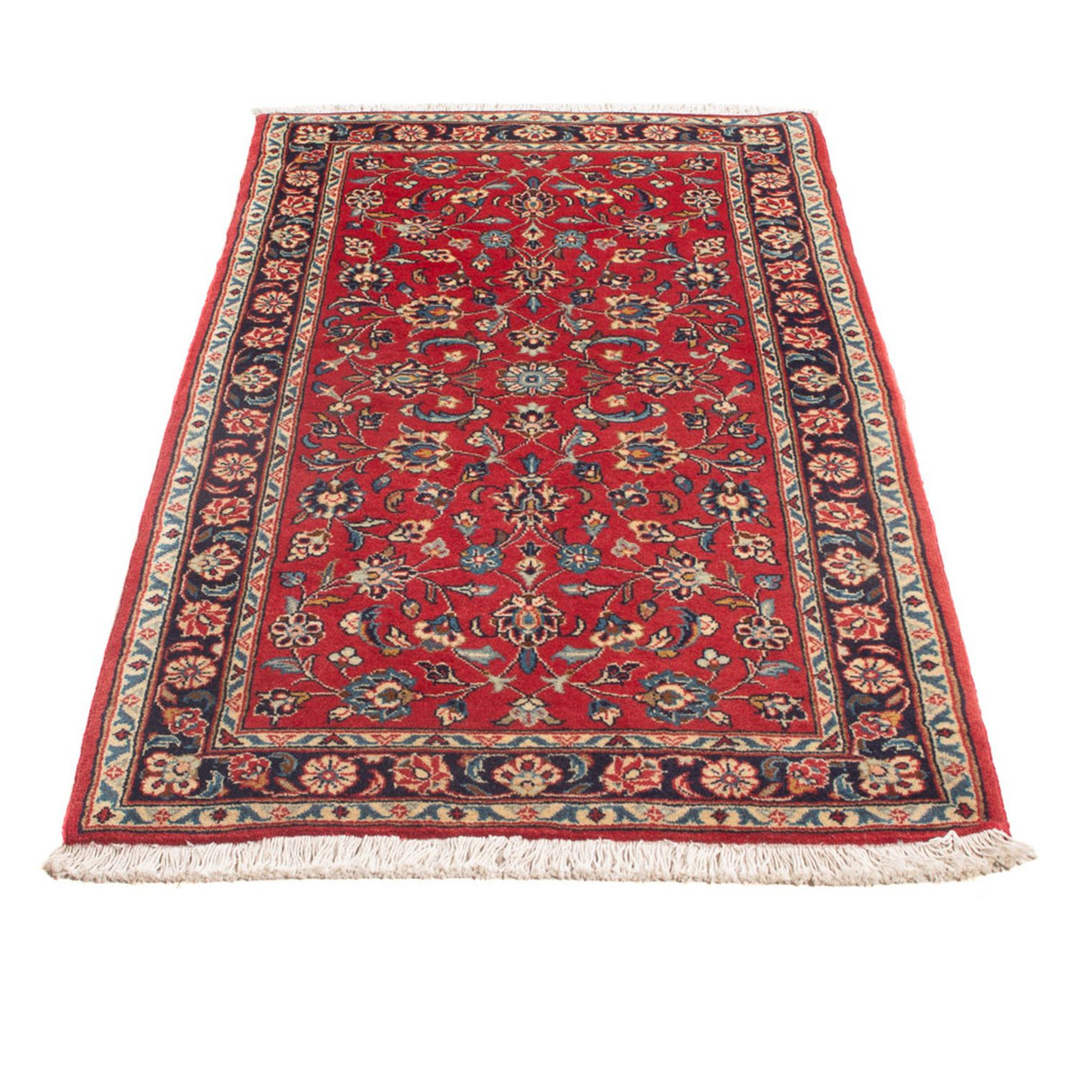 Tapis persan - Keshan - 140 x 74 cm - rouge